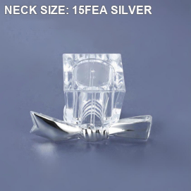 NECK SIZE: 15FEA SILVER perfume bottle cap reference