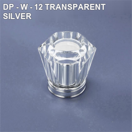 DP - W - 12 TRANSPARENT SILVER perfume bottle cap reference