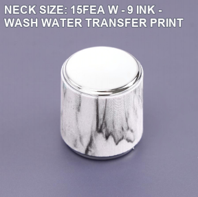 NECK SIZE: 15FEA W - 9 INK - WASH WATER TRANSFER PRINT perfume bottle cap reference