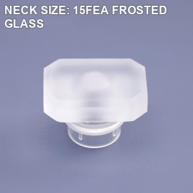 NECK SIZE: 15FEA FROSTED GLASS perfume bottle cap reference