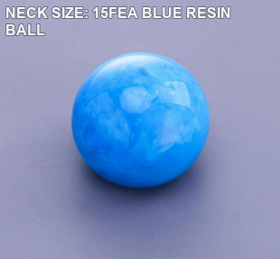 NECK SIZE: 15FEA BLUE RESIN BALL perfume bottle cap reference