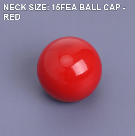 NECK SIZE: 15FEA BALL CAP - RED perfume bottle cap reference