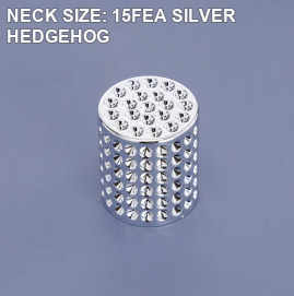 NECK SIZE: 15FEA SILVER HEDGEHOG perfume bottle cap reference
