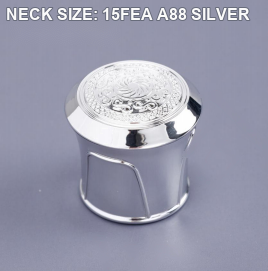 NECK SIZE: 15FEA A88 SILVER perfume bottle cap reference