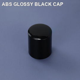ABS GLOSSY BLACK CAP perfume bottle cap reference