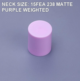 NECK SIZE: 15FEA 238 MATTE PURPLE WEIGHTED perfume bottle cap reference