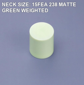 NECK SIZE: 15FEA 238 MATTE GREEN WEIGHTED perfume bottle cap reference