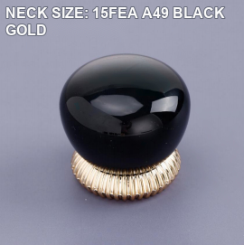 NECK SIZE: 15FEA A49 BLACK GOLD perfume bottle cap reference