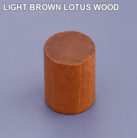 LIGHT BROWN LOTUS WOOD perfume bottle cap reference