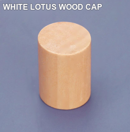 WHITE LOTUS WOOD CAP perfume bottle cap reference