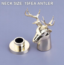 NECK SIZE: 15FEA ANTLER perfume bottle cap reference