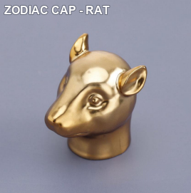 ZODIAC CAP - RAT perfume bottle cap reference