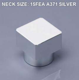 NECK SIZE: 15FEA A371 SILVER perfume bottle cap reference