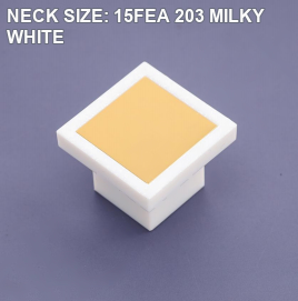 NECK SIZE: 15FEA 203 MILKY WHITE perfume bottle cap reference
