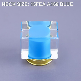 NECK SIZE: 15FEA A168 BLUE perfume bottle cap reference