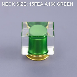 NECK SIZE: 15FEA A168 GREEN perfume bottle cap reference