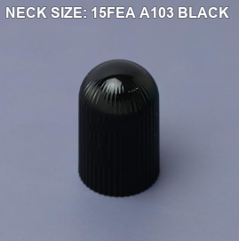 NECK SIZE: 15FEA A103 BLACK perfume bottle cap reference