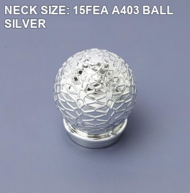 NECK SIZE: 15FEA A403 BALL SILVER perfume bottle cap reference