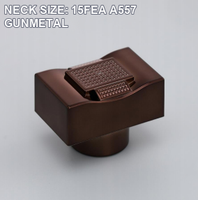 NECK SIZE: 15FEA A557 GUNMETAL perfume bottle cap reference