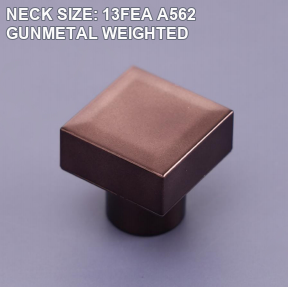 NECK SIZE: 13FEA A562 GUNMETAL WEIGHTED perfume bottle cap reference