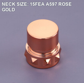 NECK SIZE: 15FEA A597 ROSE GOLD perfume bottle cap reference