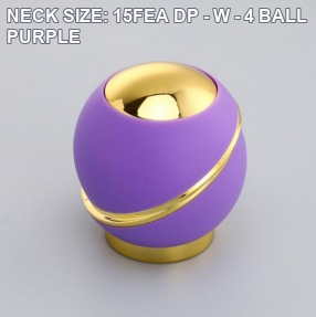 NECK SIZE: 15FEA DP - W - 4 BALL PURPLE perfume bottle cap reference