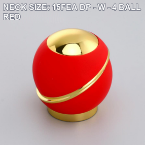 NECK SIZE: 15FEA DP - W - 4 BALL RED perfume bottle cap reference