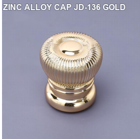 ZINC ALLOY CAP JD-136 GOLD perfume bottle cap reference