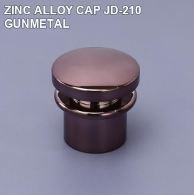 ZINC ALLOY CAP JD-210 GUNMETAL perfume bottle cap reference