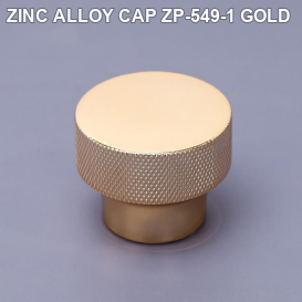 ZINC ALLOY CAP ZP-549-1 GOLD perfume bottle cap reference