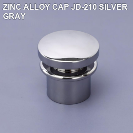 ZINC ALLOY CAP JD-210 SILVER GRAY perfume bottle cap reference
