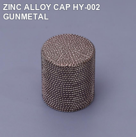 ZINC ALLOY CAP HY-002 GUNMETAL perfume bottle cap reference