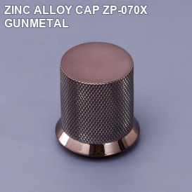 ZINC ALLOY CAP ZP-070X GUNMETAL perfume bottle cap reference