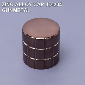 ZINC ALLOY CAP JD-204 GUNMETAL perfume bottle cap reference