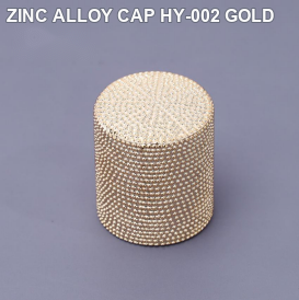 ZINC ALLOY CAP HY-002 GOLD perfume bottle cap reference