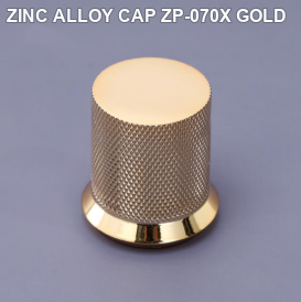 ZINC ALLOY CAP ZP-070X GOLD perfume bottle cap reference