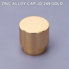 ZINC ALLOY CAP JD-249 GOLD perfume bottle cap reference