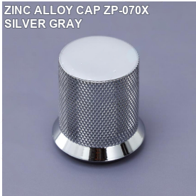 ZINC ALLOY CAP ZP-070X SILVER GRAY perfume bottle cap reference