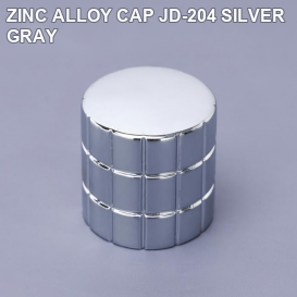 ZINC ALLOY CAP JD-204 SILVER GRAY perfume bottle cap reference