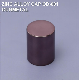 ZINC ALLOY CAP OD-001 GUNMETAL perfume bottle cap reference