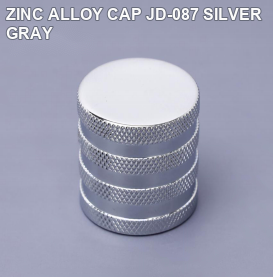 ZINC ALLOY CAP JD-087 SILVER GRAY perfume bottle cap reference