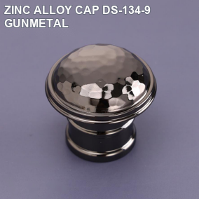 ZINC ALLOY CAP DS-134-9 GUNMETAL perfume bottle cap reference