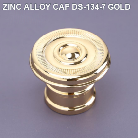 ZINC ALLOY CAP DS-134-7 GOLD perfume bottle cap reference