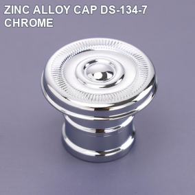 ZINC ALLOY CAP DS-134-7 CHROME perfume bottle cap reference