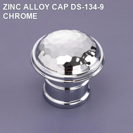 ZINC ALLOY CAP DS-134-9 CHROME perfume bottle cap reference