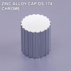 ZINC ALLOY CAP DS-174 CHROME perfume bottle cap reference