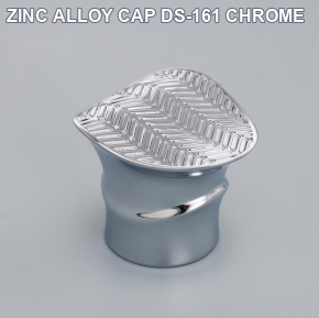 ZINC ALLOY CAP DS-161 CHROME perfume bottle cap reference