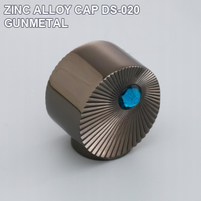 ZINC ALLOY CAP DS-020 GUNMETAL perfume bottle cap reference