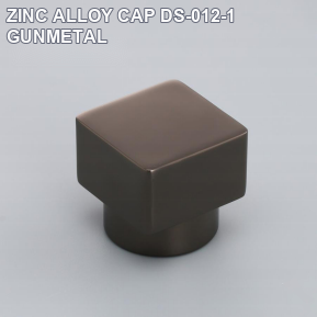 ZINC ALLOY CAP DS-012-1 GUNMETAL perfume bottle cap reference