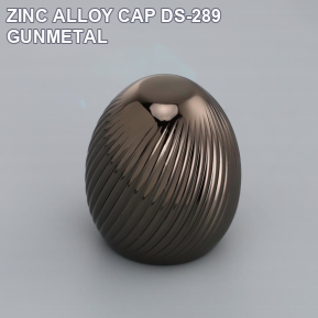 ZINC ALLOY CAP DS-289 GUNMETAL perfume bottle cap reference